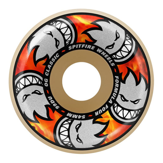 Spitfire Formula Four Multiball 54mm x 99a OG Classic Skateboard Wheels