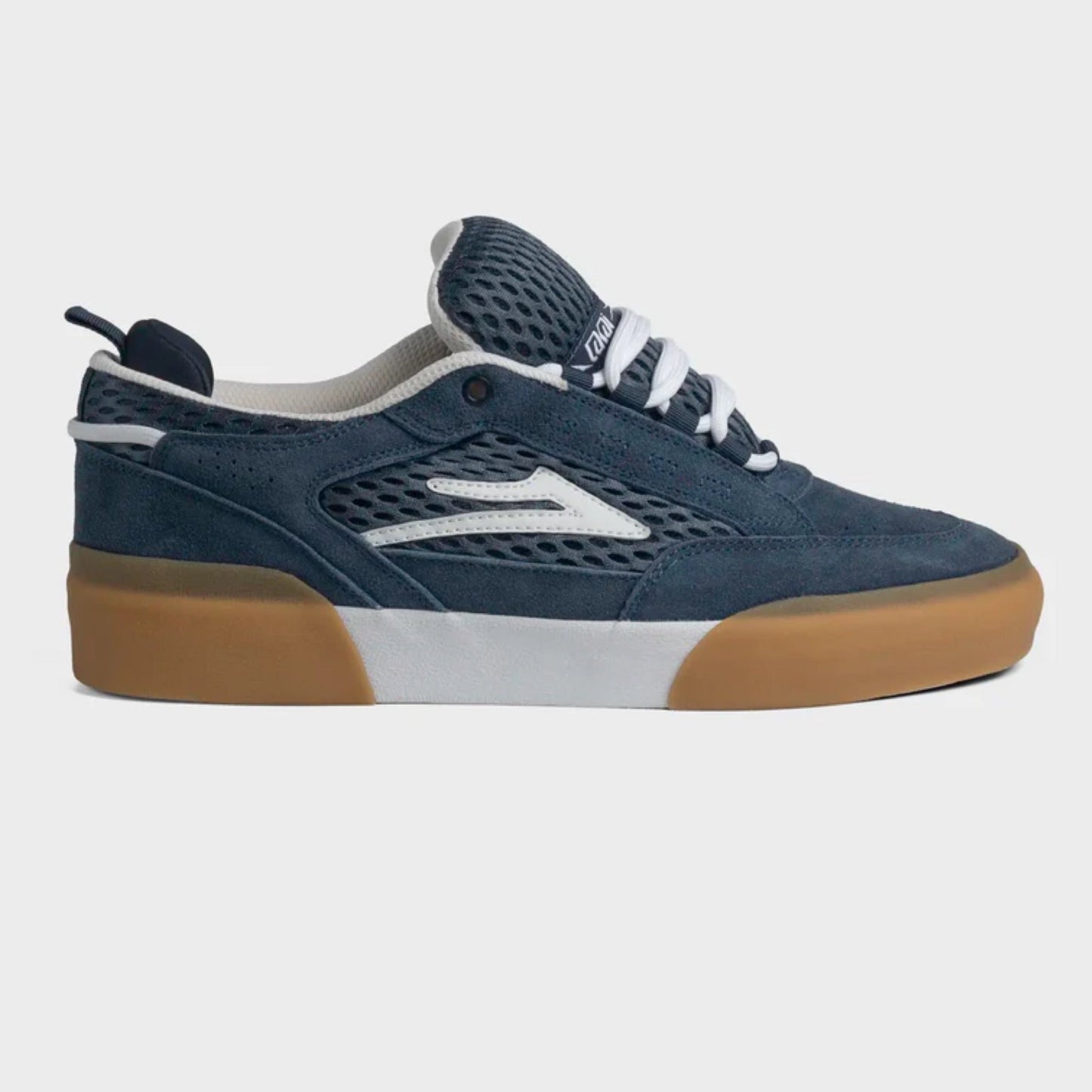 Lakai Payload “Navy Suede/White Gum” Skateboard Shoes