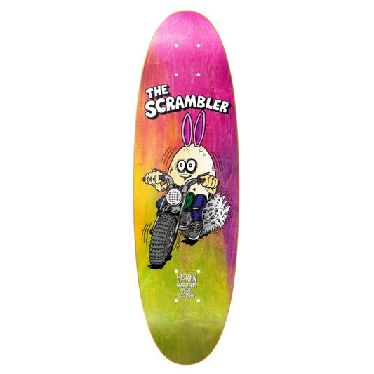 Heroin Team The Scrambler 7.87" Skateboard Deck