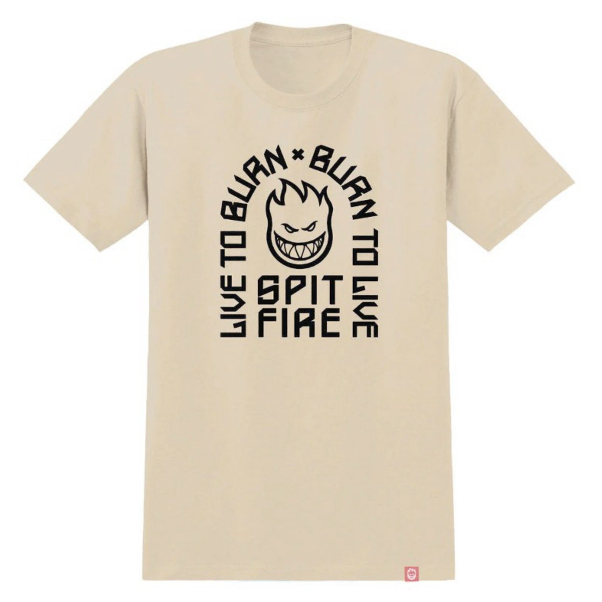 Spitfire LTB Arch Natural/Black T-Shirt