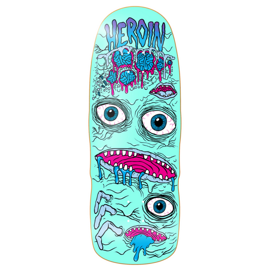 Heroin Team Mutator Mini 10.5" Skateboard Deck