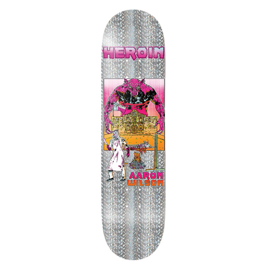 Heroin Aaron Wilson Hellscape 8.5" Skateboard Deck