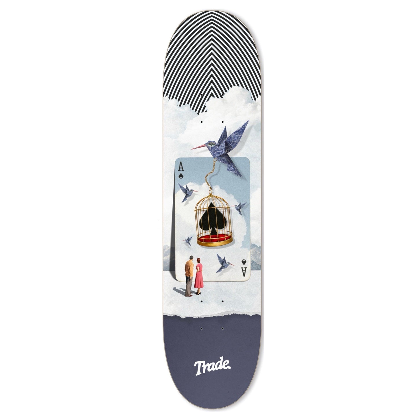 Trade Dealt Cards 8.125" Skateboard Deck