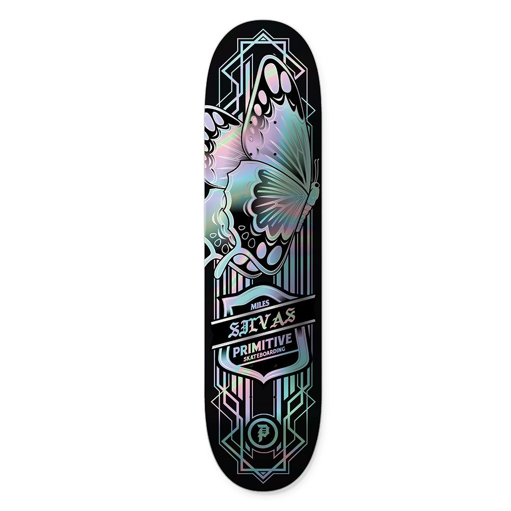 Primitive Silvas Butterfly Spectra 8.5" Skateboard Deck