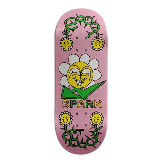 Spark High Mold Flower by Nick Öhlo Fingerboard Deck (CHOOSE SIZE & SHAPE)