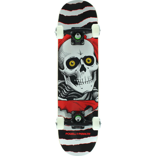 Powell Ripper Silver/Red Complete Skateboard