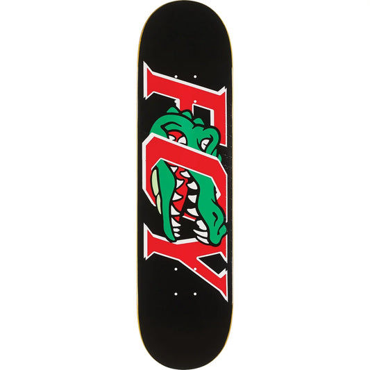 Deathwish Foy Gator Black Twin Tail 8.25" Symmetrical Skateboard Deck