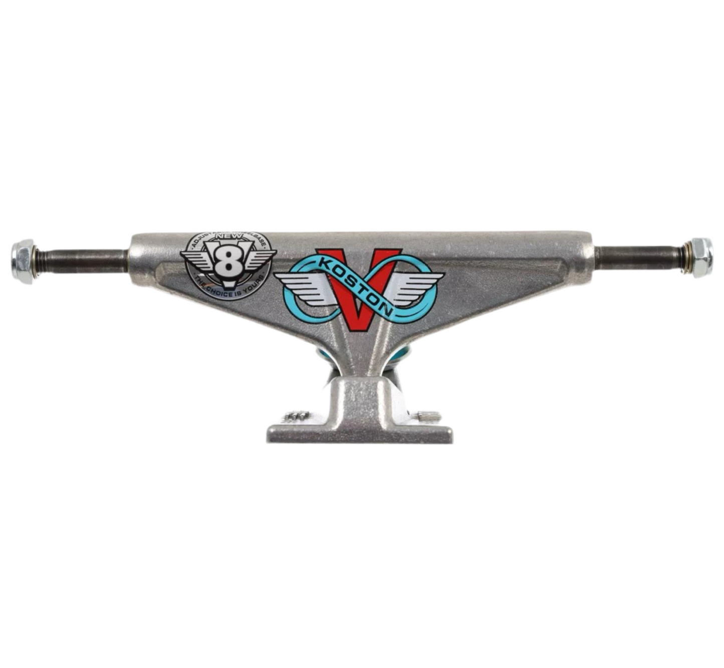 Venture Koston Pro V8 Polished Skateboard Trucks (CHOOSE SIZE)