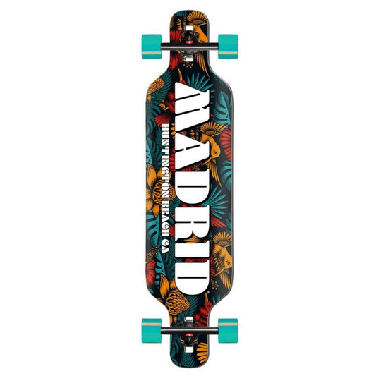 Madrid Tropics Top Mount 9.62" Longboard Complete
