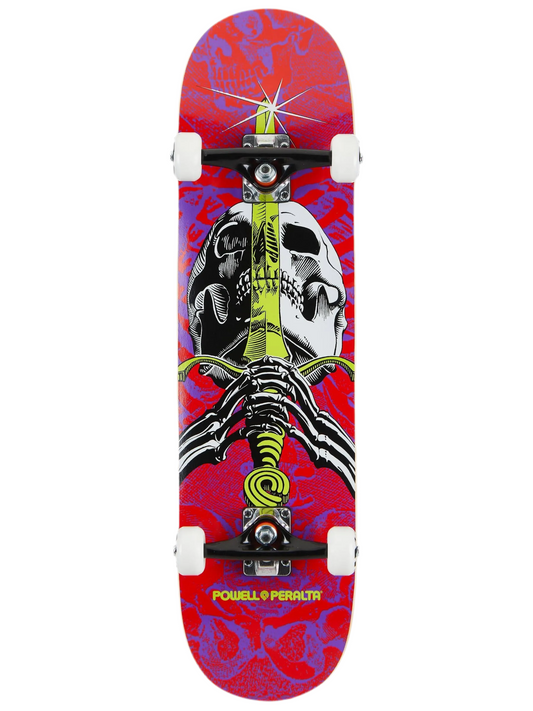 Powell Skull & Sword 8.0" Complete Skateboard