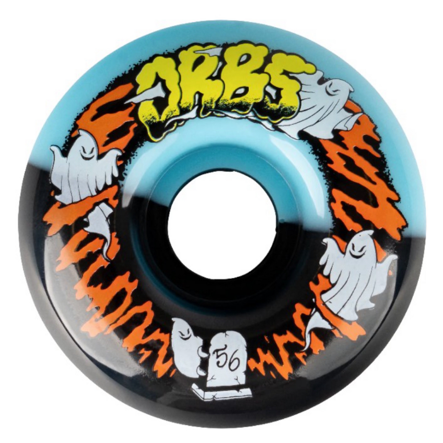 Orbs Apparitions Black/Blue 56mm 99a Skateboard Wheels