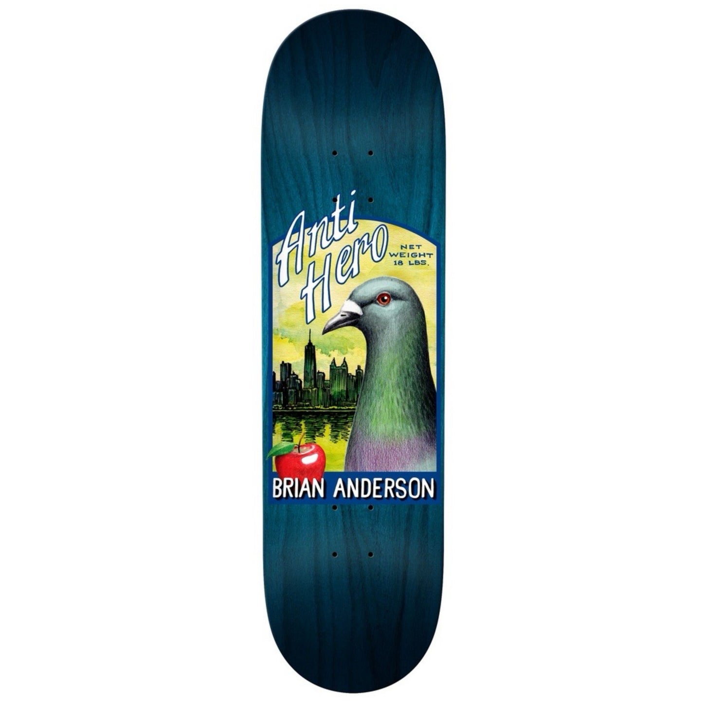 Anti-Hero Anderson Homers 8.625" Skateboard Deck