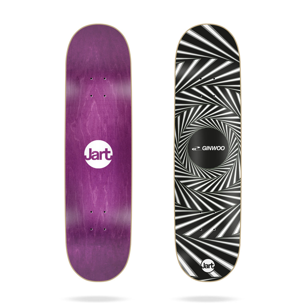 Jart Ginwoo Spiral 8.0" Skateboard Deck