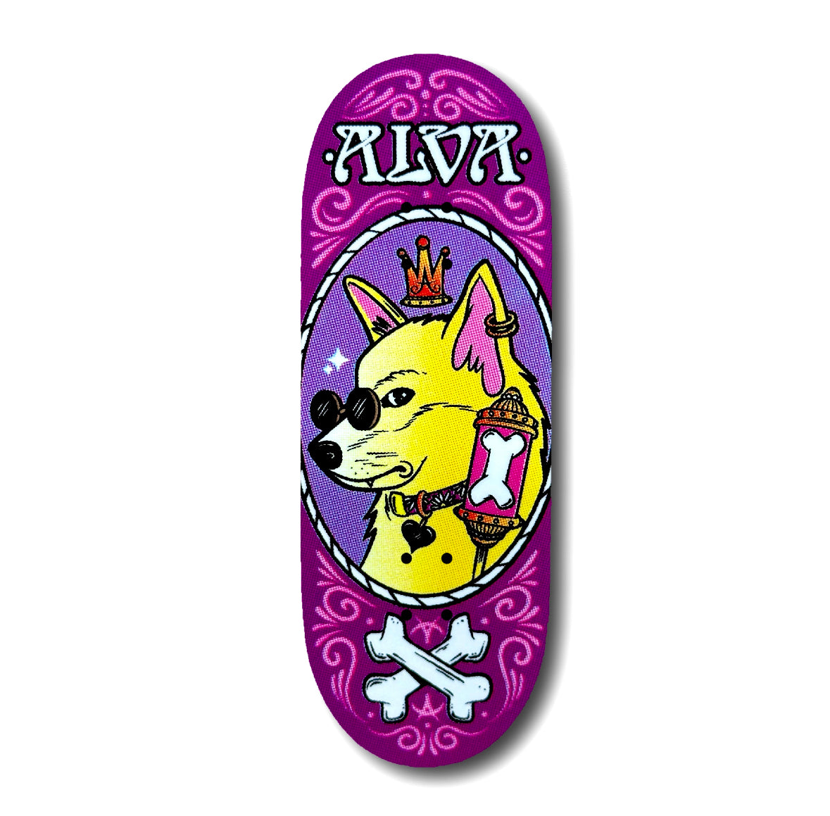 Chems “Alva Ocho Pro Model” Fingerboard Deck