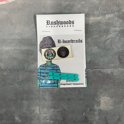 Rushwood Solid Color Fingerboard Board Rails (CHOOSE COLOR)