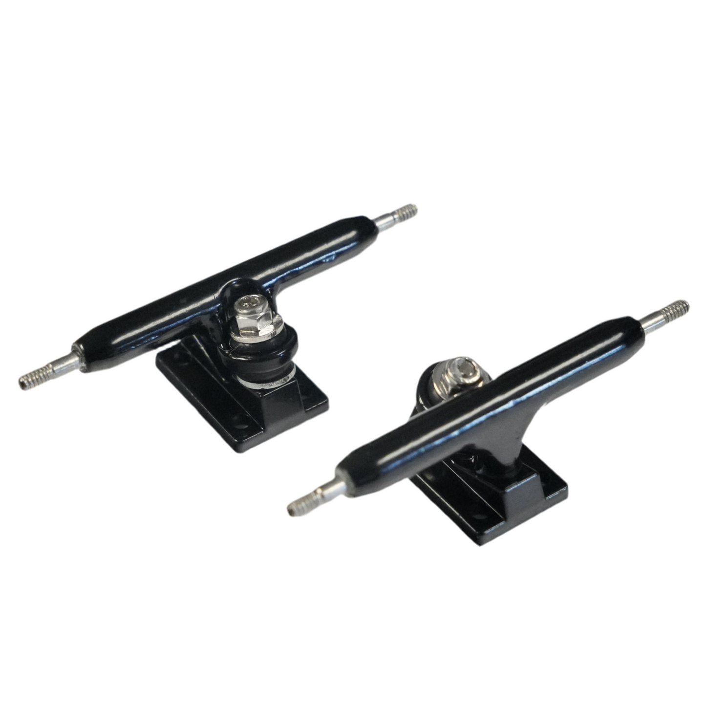 Round Black Fingerboard Trucks (CHOOSE SIZE)