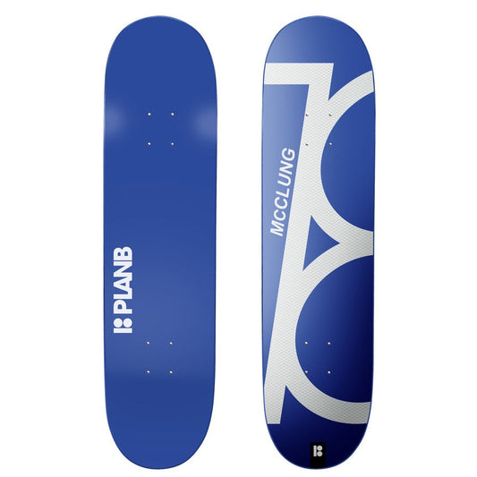 Plan B McClung Full Dip Slanted 8.25" Twin Shape Skateboard Deck