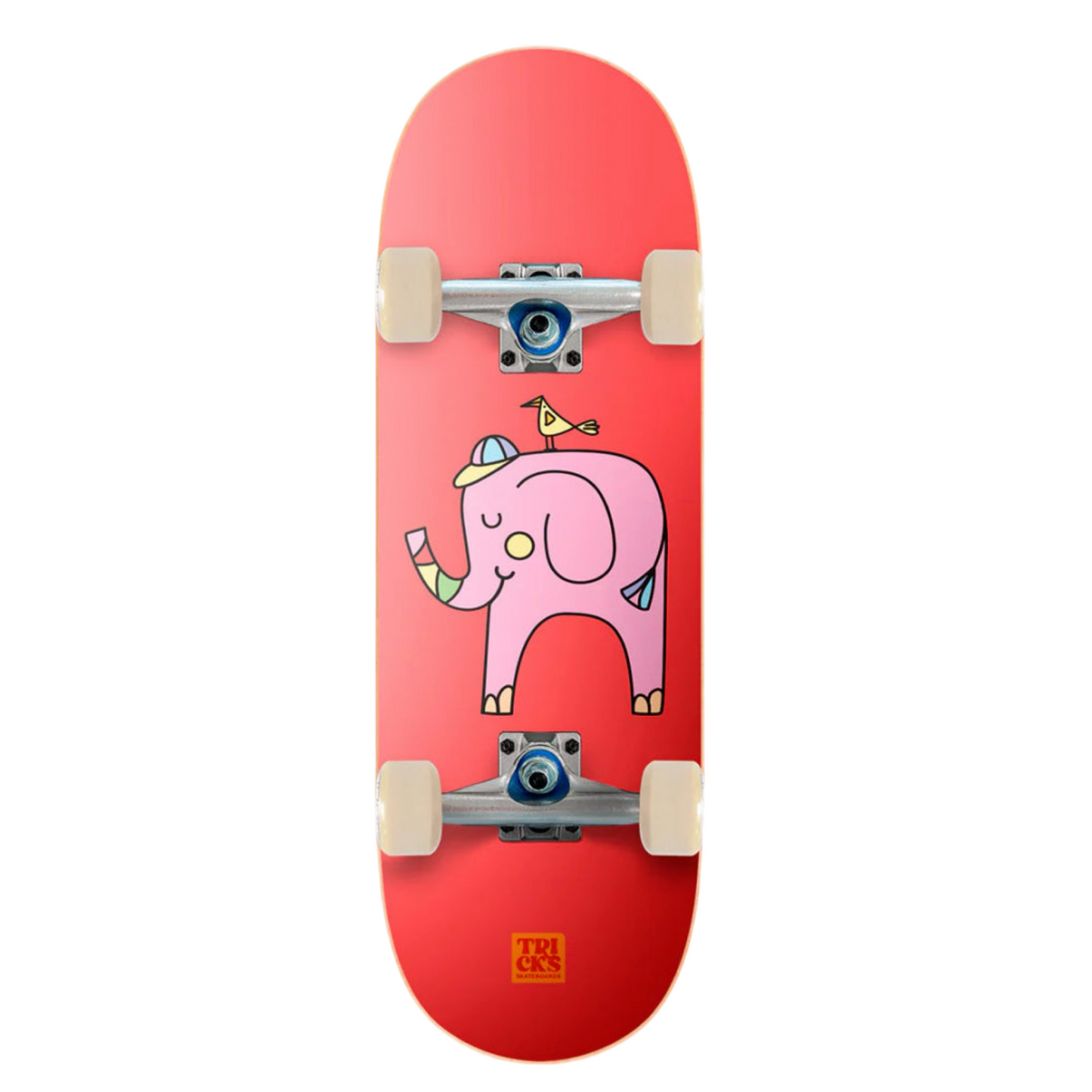 Tricks- Elephant Foam Top 7.87" Skateboard Complete