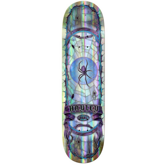 Real Hayley Rainbow Holo Cathedral 8.25" Skateboard Deck