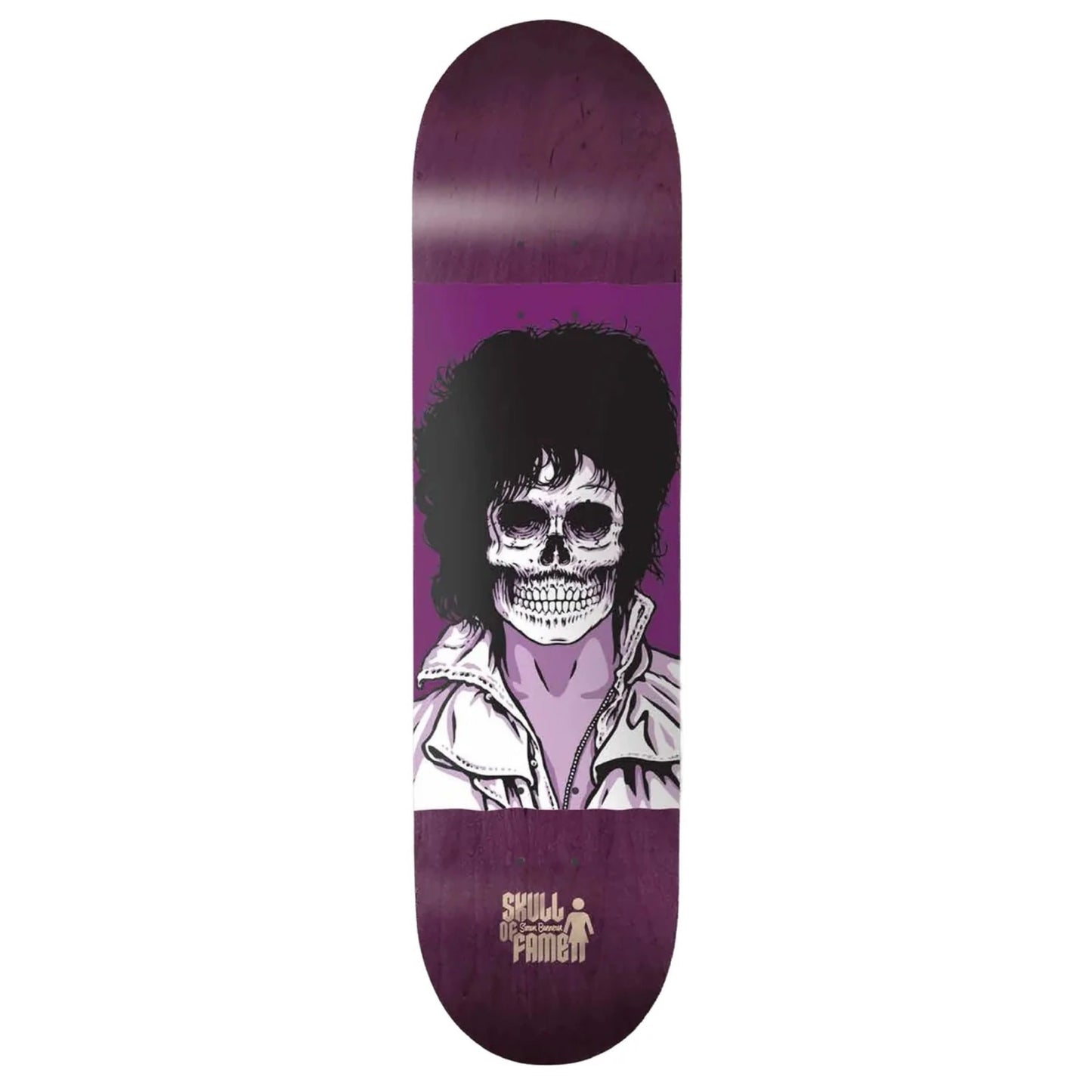Girl Bannerot Skull Of Fam 8.25" Skateboard Deck