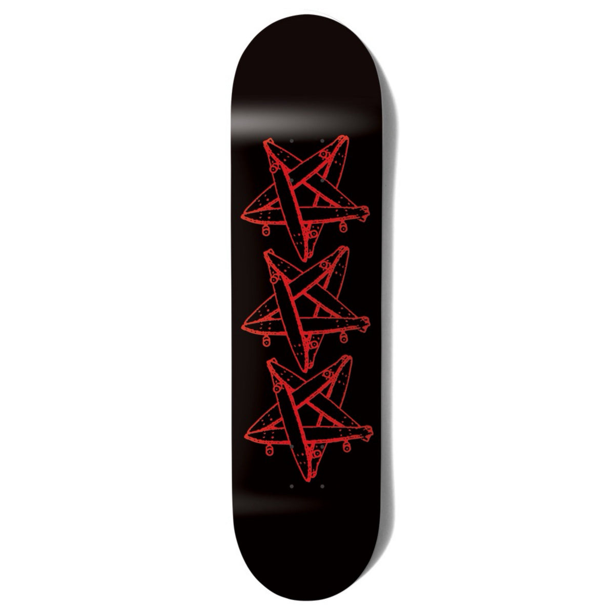Crailtap Crailagram Black Twin Tail 8.5" Skateboard Deck