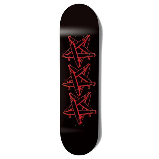 Crailtap Crailagram Black Twin Tail 8.5" Skateboard Deck