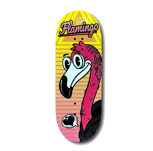 Chems “Flamingo Ocho Pro Model” Fingerboard Deck