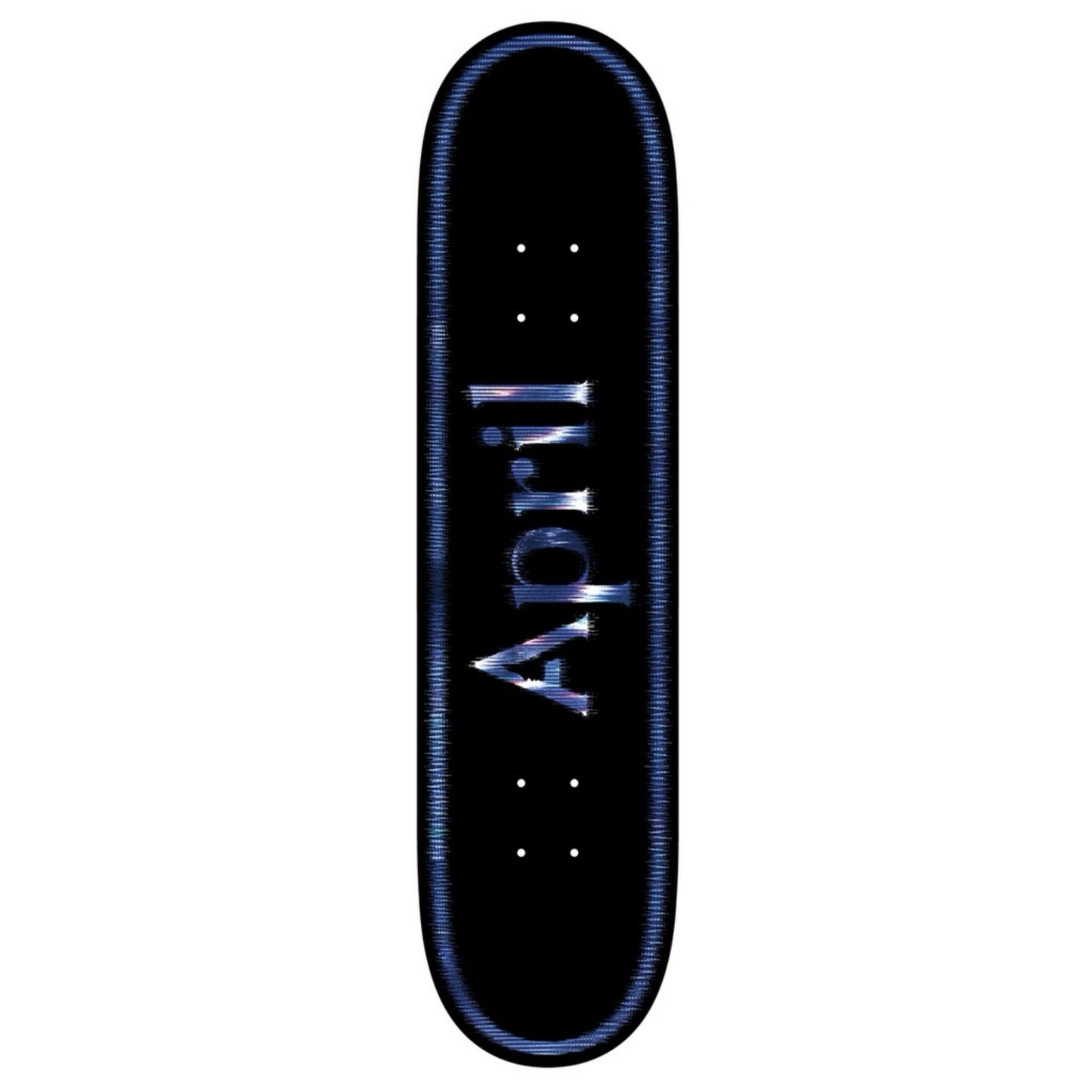April Team OG Logo Fractured 8.0" Twin Tail Skateboard Deck