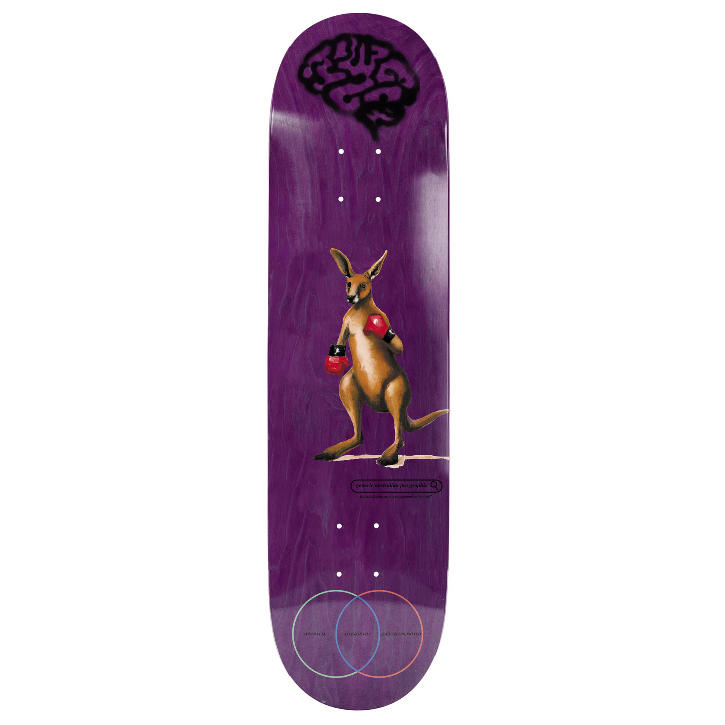 Jacuzzi Jackson Pilz IQ 8.5" Skateboard Deck