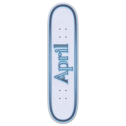 April Team OG Logo Uni 8.25" Skateboard Deck