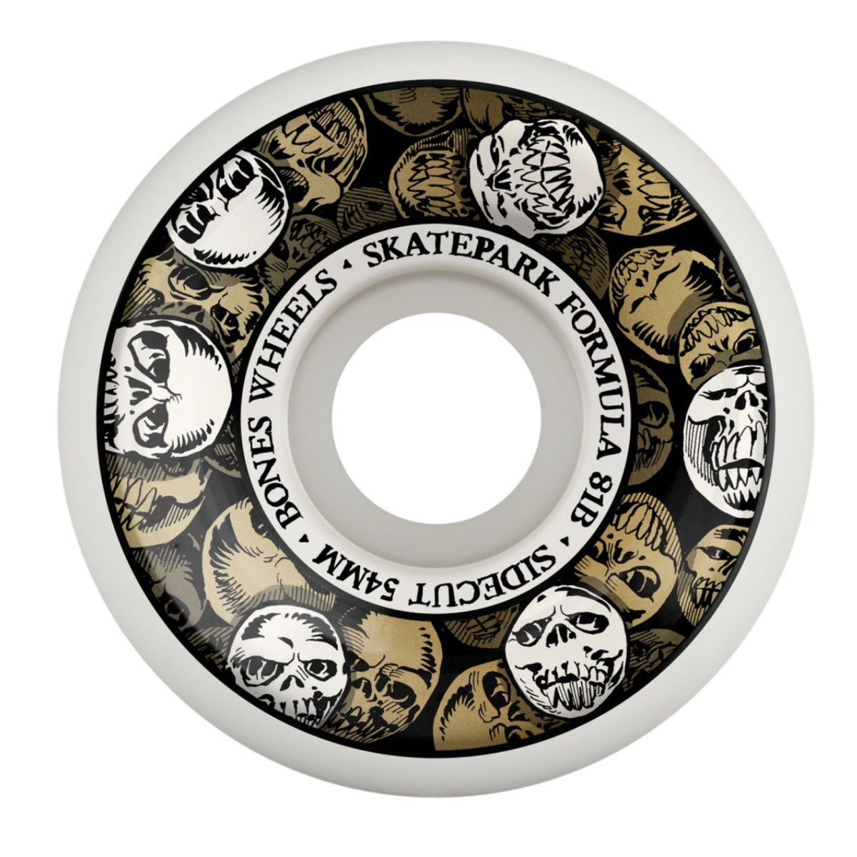 Bones SPF Multiskull 58mm 84b Skateboard Wheels