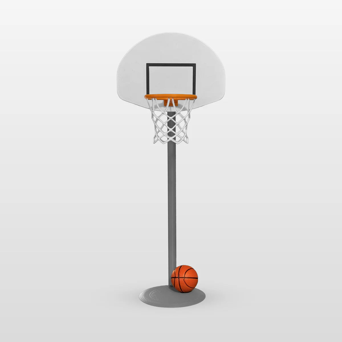 Silent Obstacles Basketball Hoop + Ball Fingerboard Obstacle