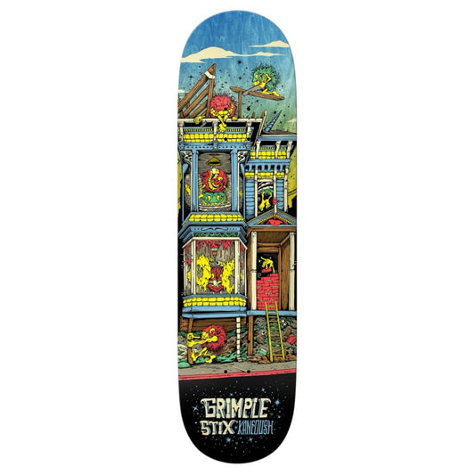 Anti Hero Grimple Stix Kanfoush Victorian 8.75" Skateboard Deck