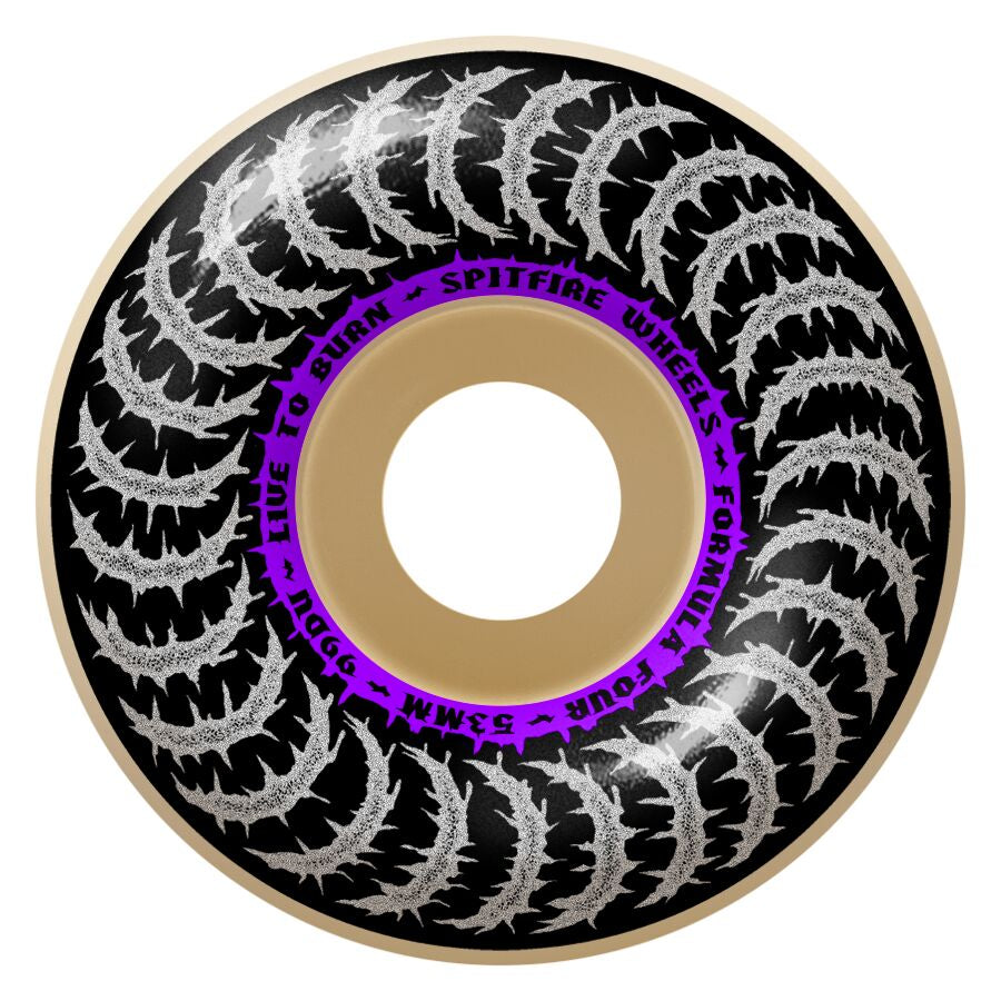 Spitfire Formula Four Deathmask 2 Classic 53mm 99a Skateboard Wheels