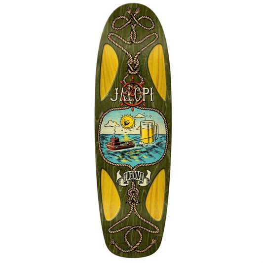 Anti Hero Team Jalopi Tugboat 9.8" Shaped Skateboard Deck