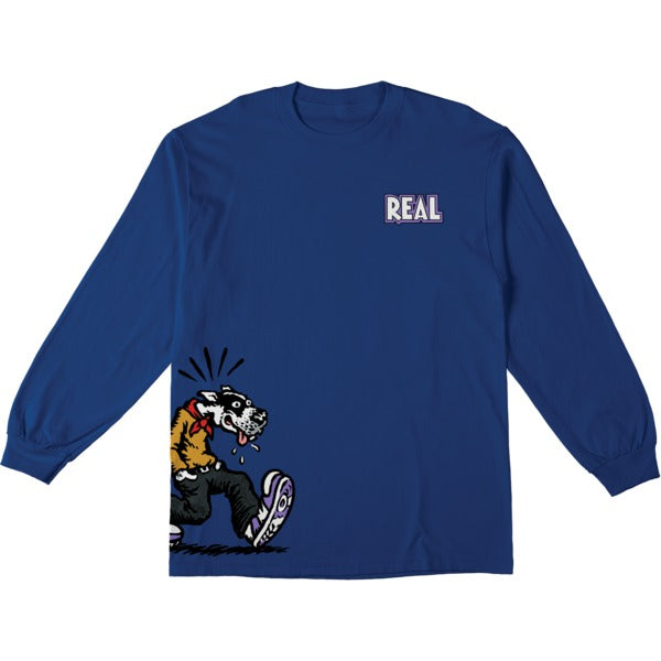 Real Comix Long Sleeve T-Shirt Blue