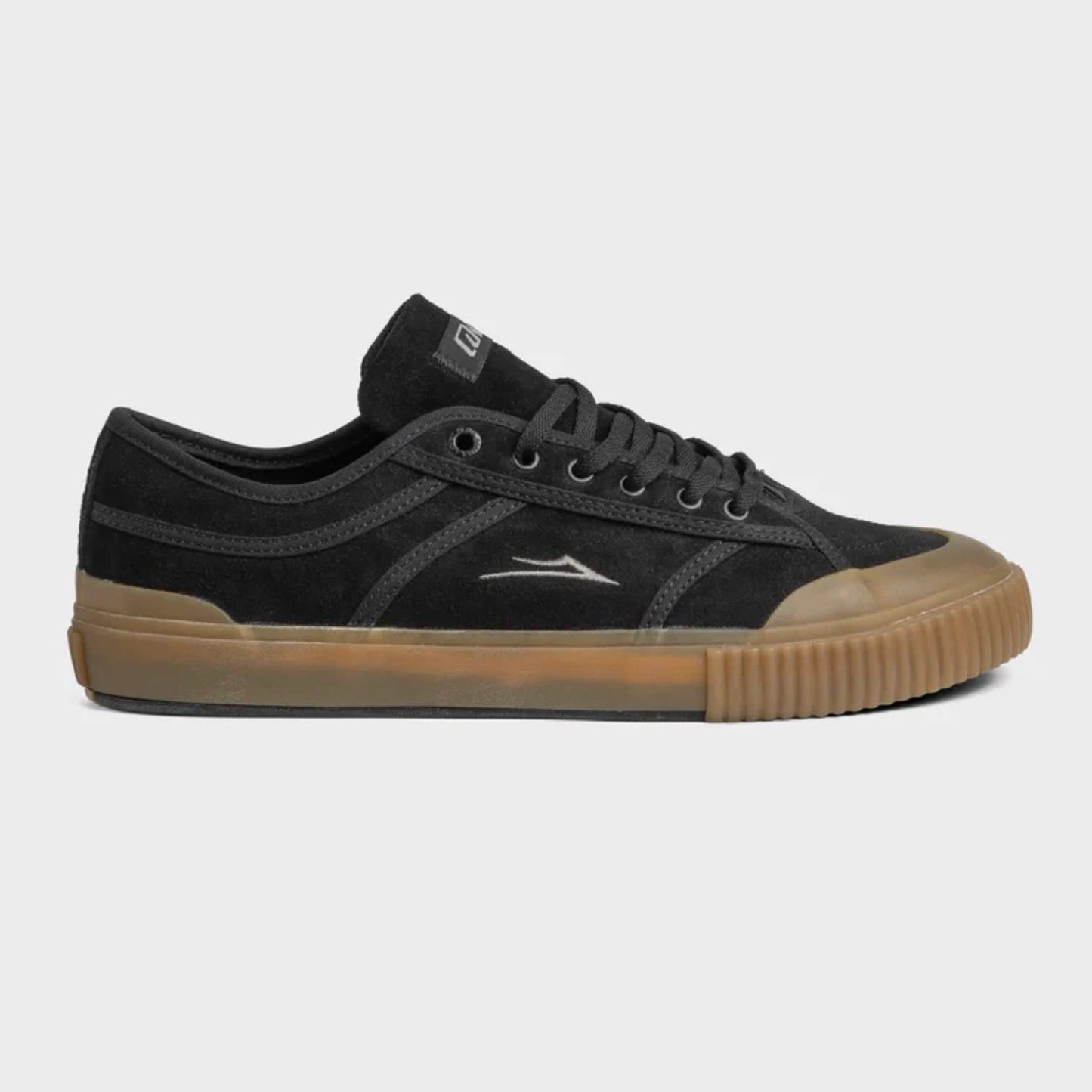Lakai Conrad “Elite Black Gum Suede” Skateboard Shoes