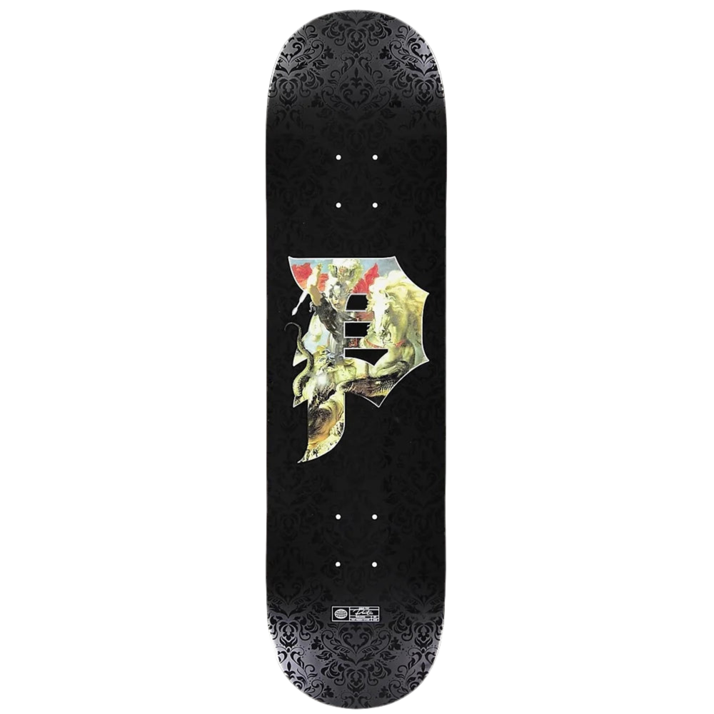 Primitive Rodriguez Victory Twin Nose 8.25” Skateboard Deck