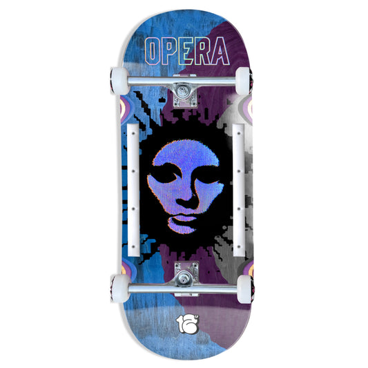 Opera Fatties RGB Mask EX7 12.0" Skateboard Complete