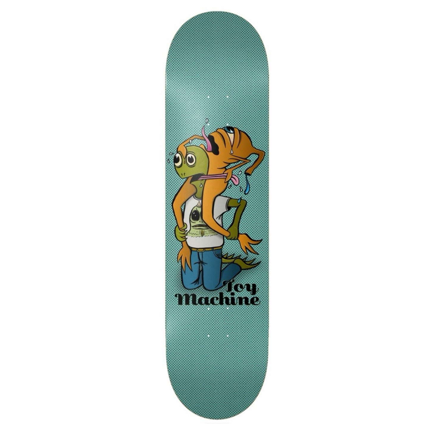 Toy Machine Team Turtle Boy Fight 8.25" Skateboard Deck