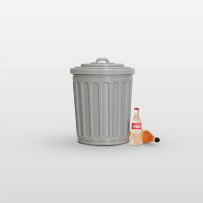 Silent Obstacles Trash Can + 2 Mini Bottles Fingerboard Obstacle