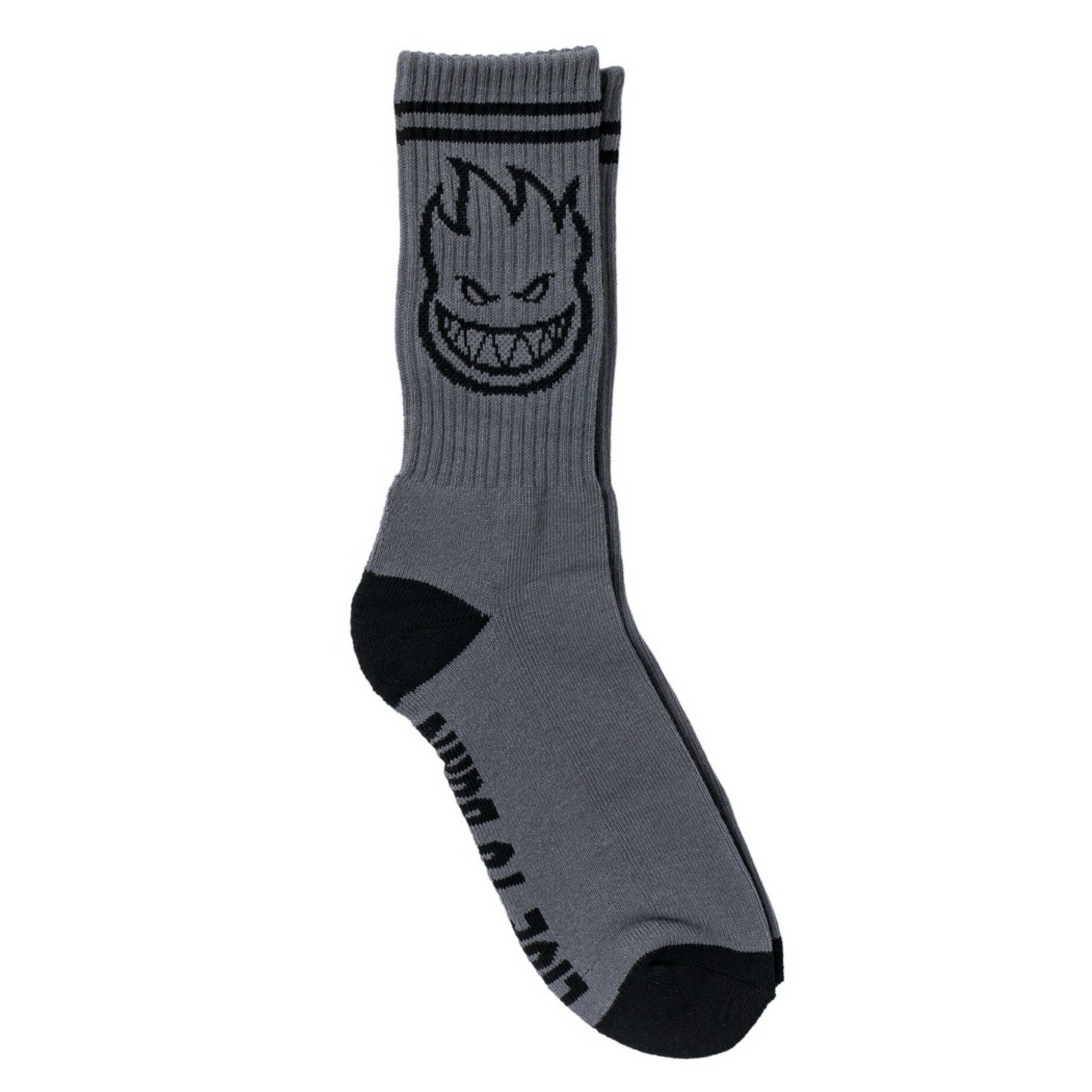 Spitfire Bighead Charcoal/Black Socks