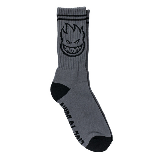 Spitfire Bighead Charcoal/Black Socks