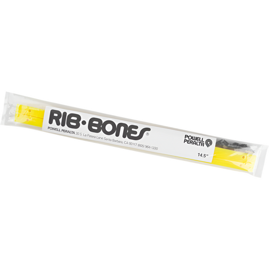 Powell Rib Bones 14.5" Yellow Skateboard Rails