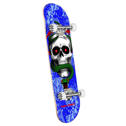 Powell Skull & Snake Blue 8.25" Complete Skateboard