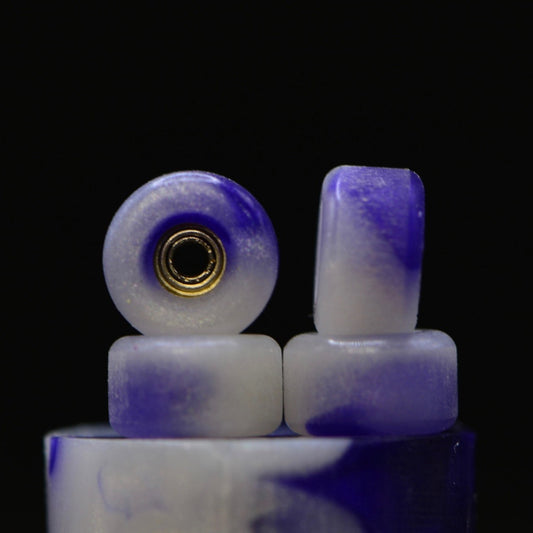 Wysocki “Side Set Conical” Violet Pearls Fingerboard Wheels