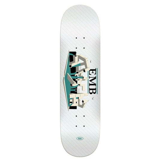 Real Team Emb 8.5" Skateboard Deck