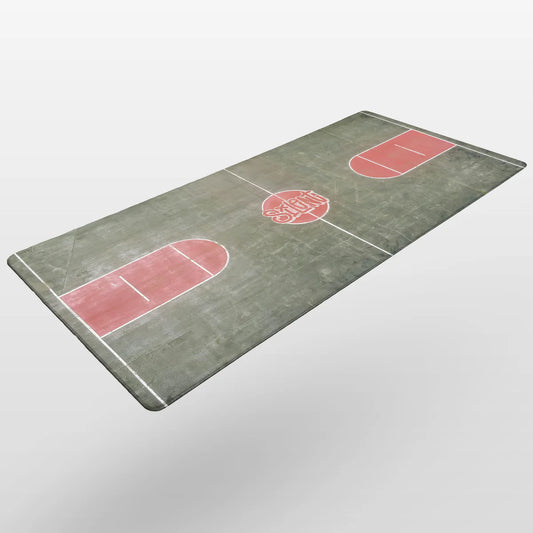 Silent Obstacles Silent Basketball Full Court Pad Fingerboard Surface