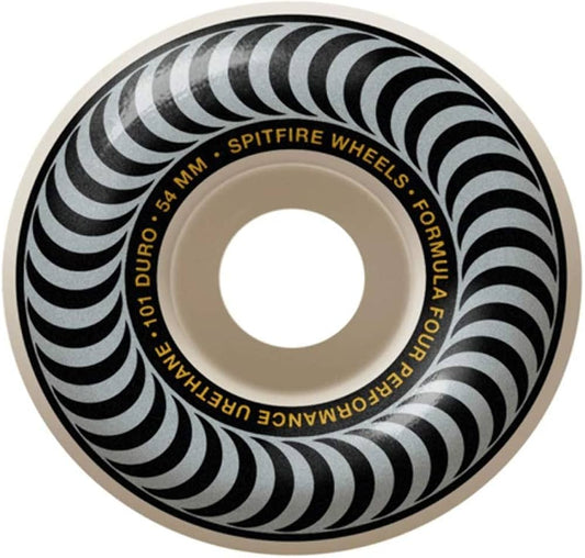 Spitfire Formula Four 54mm 101a Classic Skateboard Wheels