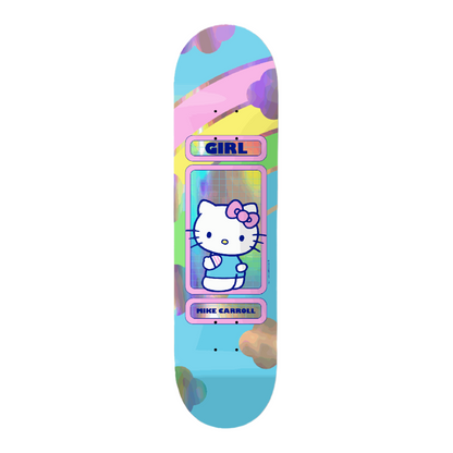 Girl Carrol Hello Kitty Rainbow Edition 8.5" Skateboard Deck